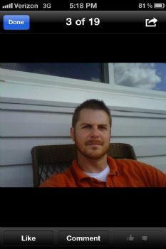 Floating profile photo